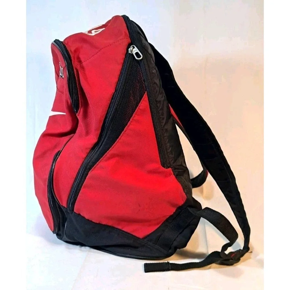 Nike‎ Houston Texans Backpack Red Black Number 19 NFL Football Team Bag